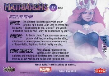 Madelyne Pryor back card image