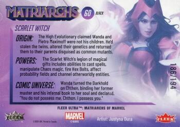 Scarlet Witch back card image
