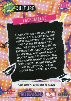 Enchantress Purple back card image