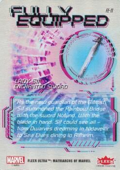 Lady Sif back card image