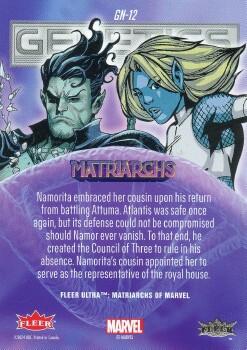 Namorita/Namor back card image