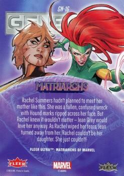 Jean Grey/Rachel Summers back card image
