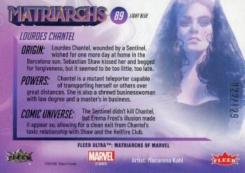 Lourdes Chantel back card image
