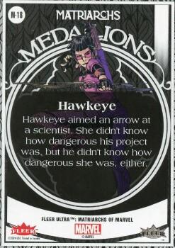 Hawkeye back card image
