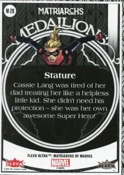 Stature back card image