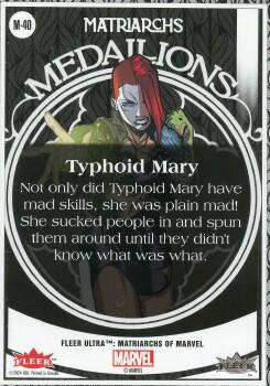 Typhoid Mary back card image
