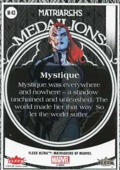 Mystique back card image