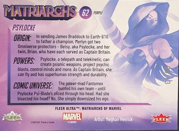 Psylocke back card image