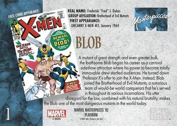 Blob back artwork