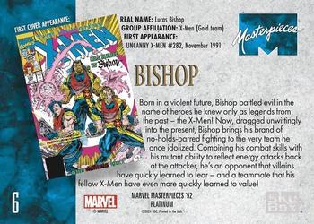 Bishop back artwork
