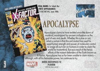 Apocalypse back artwork