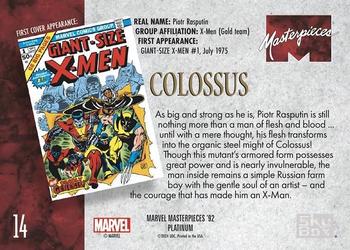 Colossus back artwork
