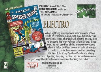 Electro back artwork