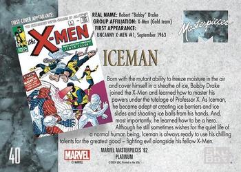 Iceman back card image