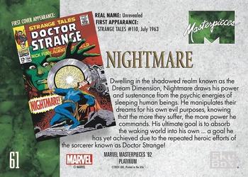 Nightmare back card image
