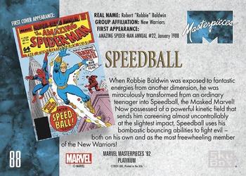 Speedball back card image