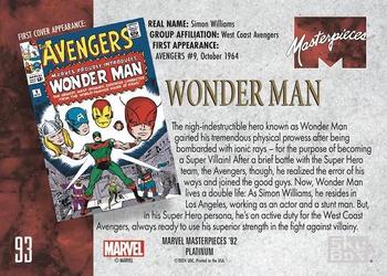 Wonder Man back card image