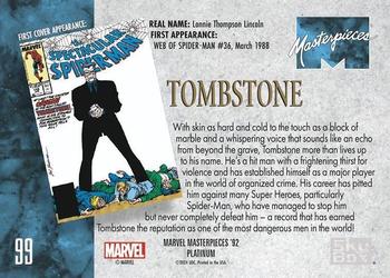 Tombstone back card image