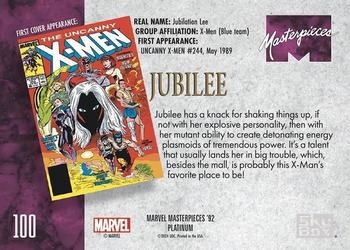 Jubilee back card image