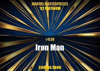 Iron Man back card image