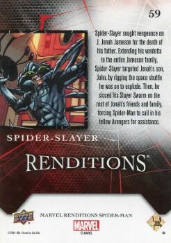 Spider-Slayer back card image