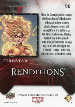 Firestar back card image