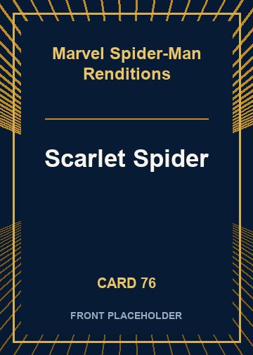 Scarlet Spider front card image