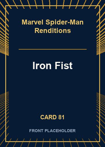 Iron Fist front card image