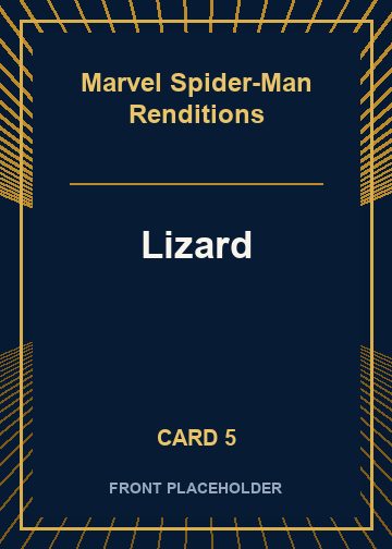 Lizard front card image
