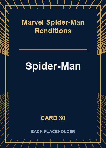 Spider-Man back card image