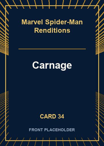 Carnage front card image
