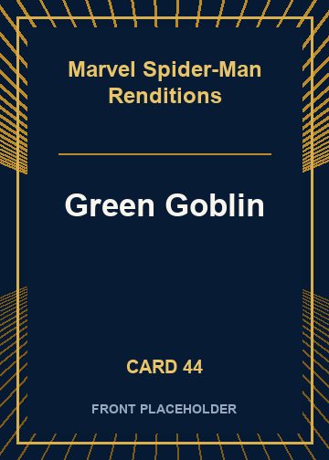 Green Goblin front card image