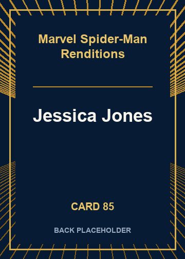 Jessica Jones back card image