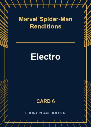 Electro front card image