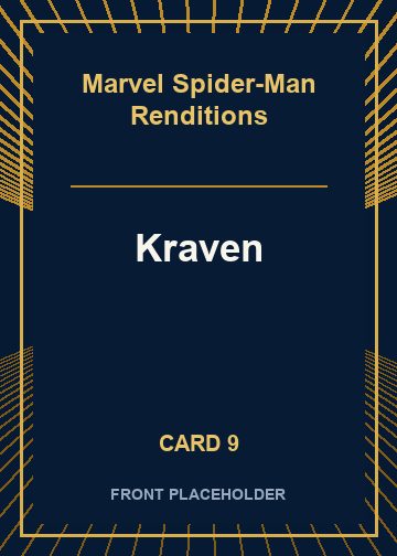 Kraven front card image