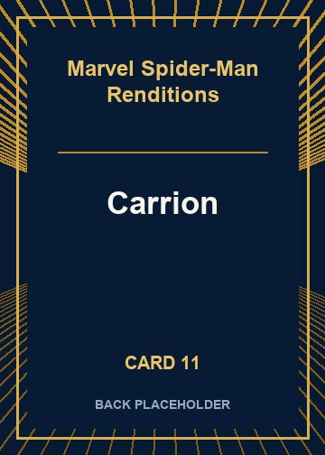 Carrion back card image