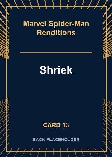 Shriek back card image