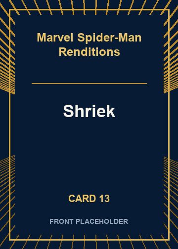 Shriek front card image