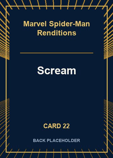 Scream back card image