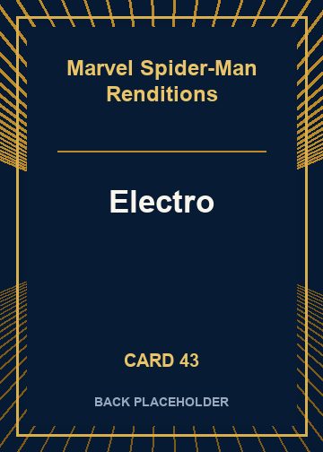 Electro back card image