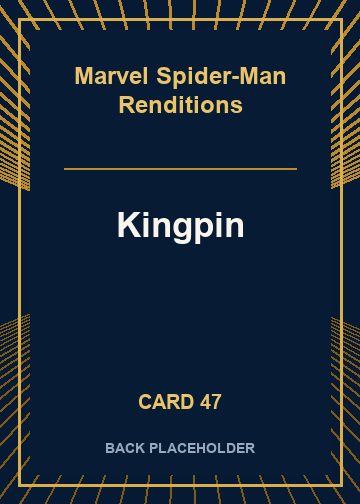 Kingpin back card image
