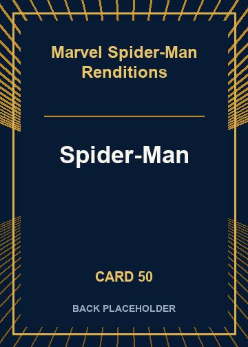 Spider-Man back card image