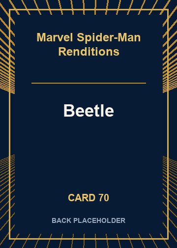 Beetle back card image