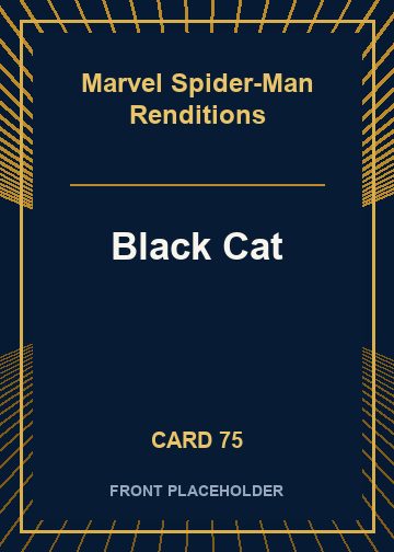 Black Cat front card image