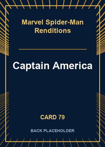Captain America back card image