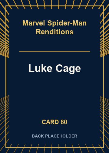 Luke Cage back card image