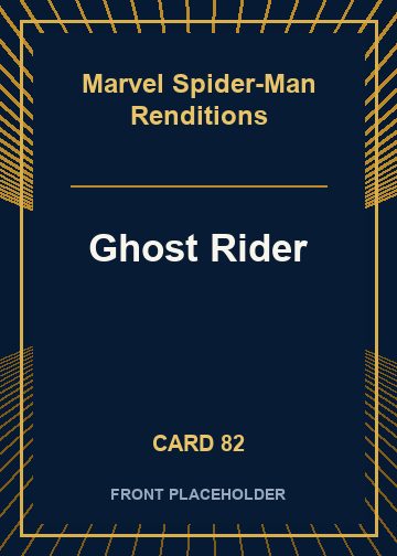 Ghost Rider front card image