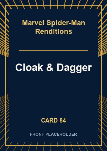 Cloak & Dagger front card image