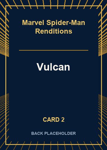 Vulcan - Andrea Milana back card image