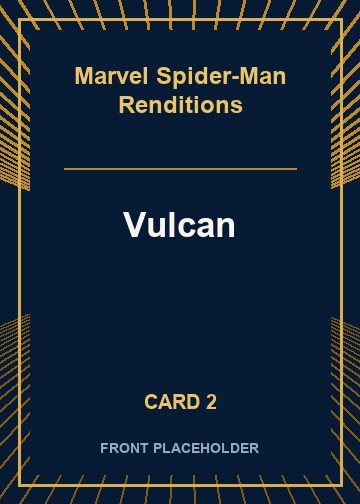 Vulcan - Andrea Milana front card image